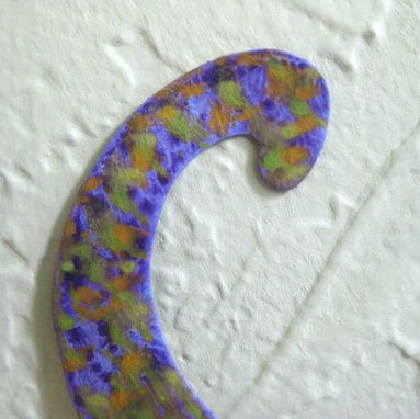 Custom Made Handmade Upcycled Metal Octopus Wall Art Sculpture