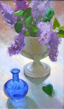 Custom Made Lilacs (Filtered Light) ...Oil Painting