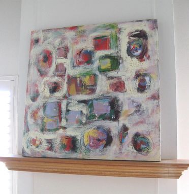 Custom Made Large Abstract Painting Original Contemporary Acrylic On Canvas