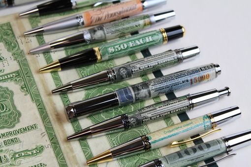 Custom Made Stocks And Bonds, The Pen Series