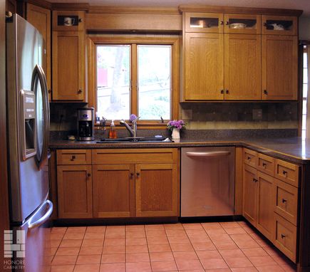 Custom Made Custom Cabinetry : Quartersawn White Oak Kitchen