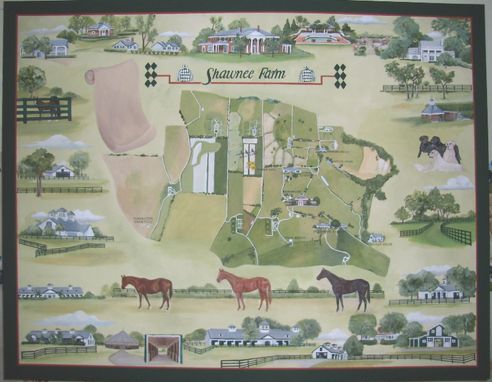 Custom Made Shawnee Farms Custom Map