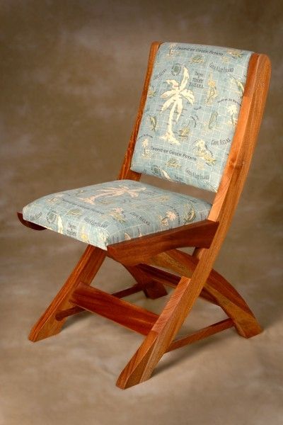 Custom Made Mahogany Chair by Woodvisions, Inc | CustomMade.com
