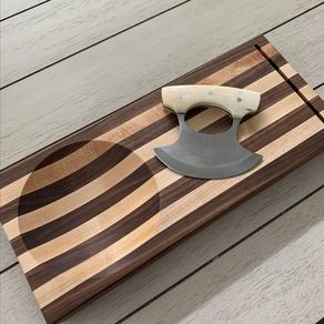 Custom Large Cutting Board. Excellent for BBQ. 20x32 Walnut