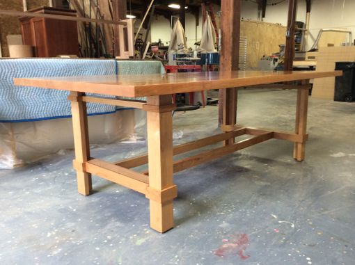 Custom Made Cherry Dining Or Conference Table, Custom=Made