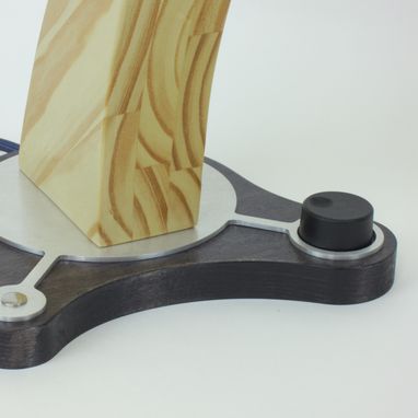 Custom Made Harmonywood Arc Reading Lamp