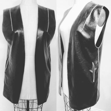 Custom Made Leather Vest