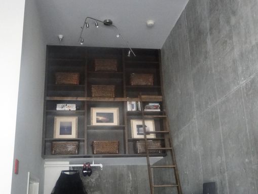 Custom Made Wall Bookshelf