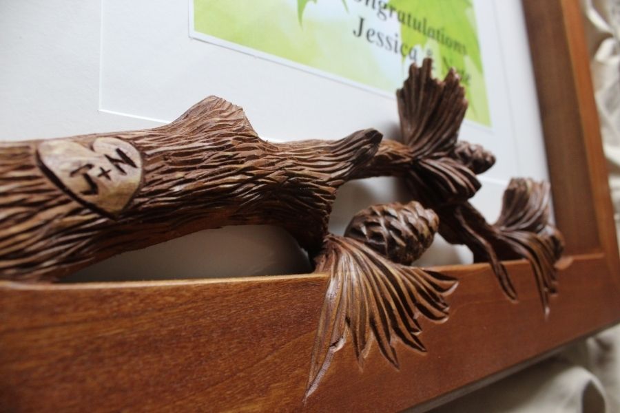 Hand Made Fine Art Frames, Personalized Picture Frames, Hand Carved