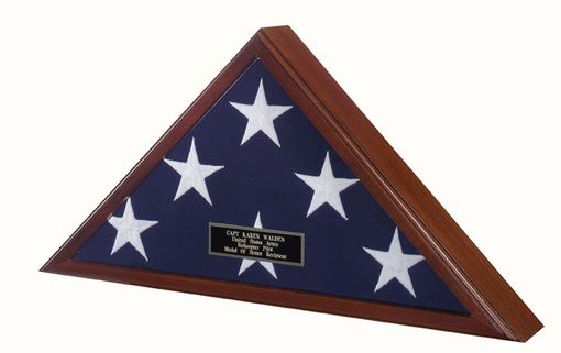 Custom Made Best Seller -Flag Display Case American Made!
