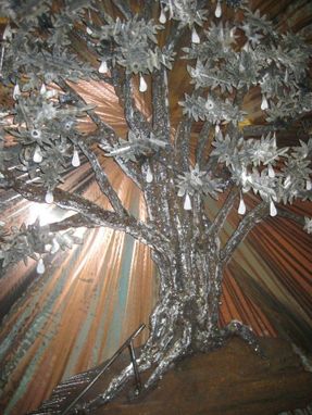 Custom Made Tree Of Life Relief, Fabricated Metal Sculpture