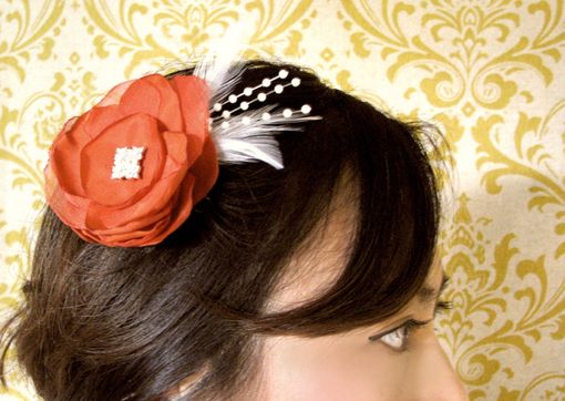 Custom Made Handmade Flower Hair Clip