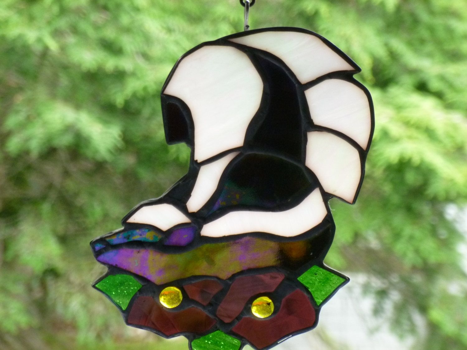 buy-hand-made-custom-stained-glass-skunk-made-to-order-from-glass-monkey-arts-york-stained