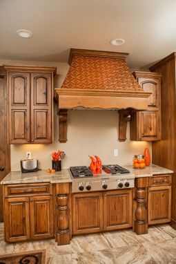 Custom Made Traditional Hickory Kitchen