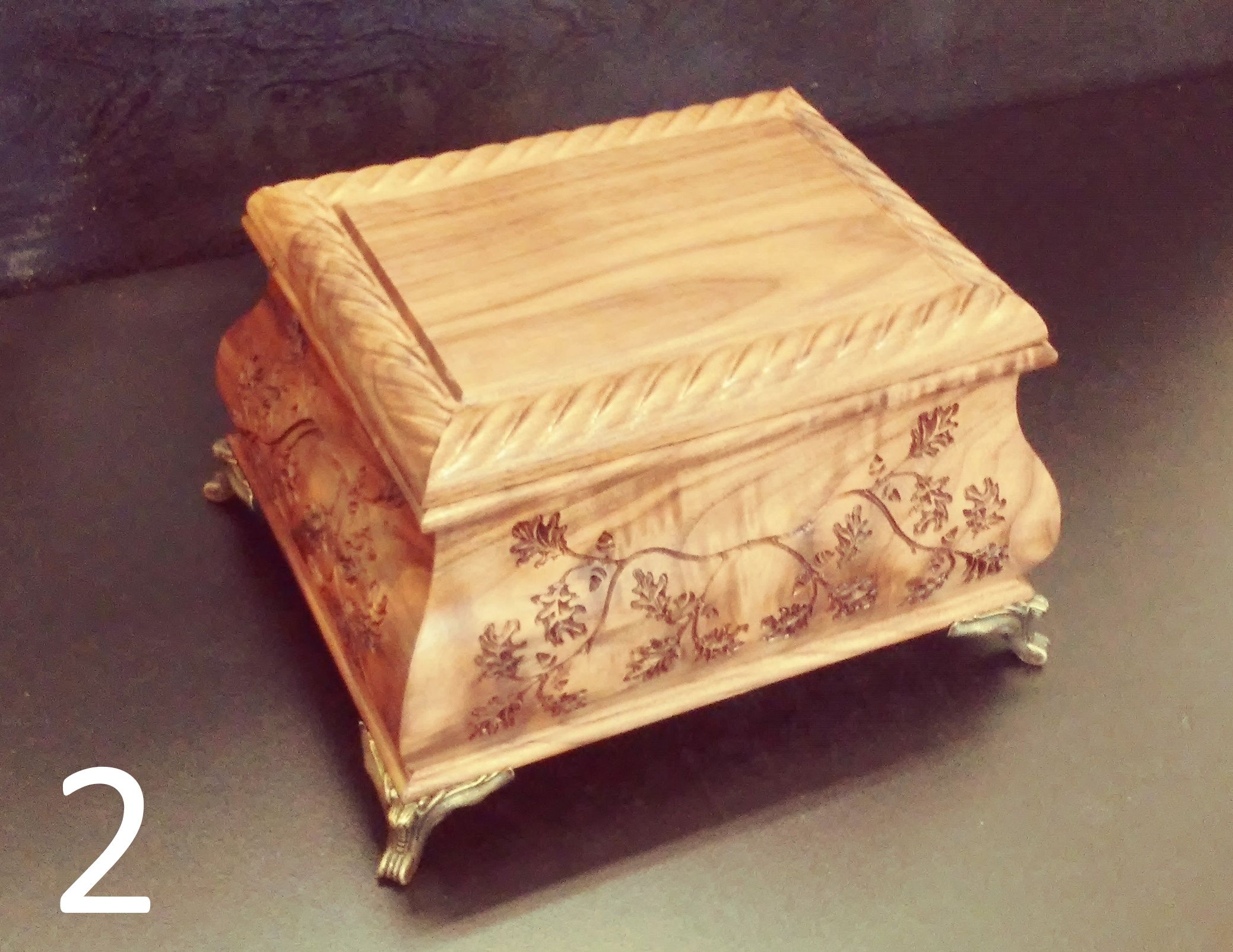 Hand Made "Matilda" Style Box by