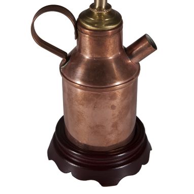 Custom Made Vintage Brass Boat Prop Lamp