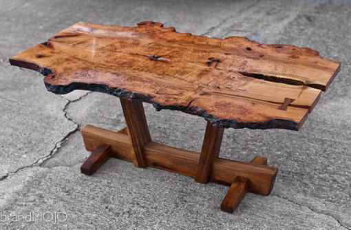 Custom Made Live Edge Cherry Burl