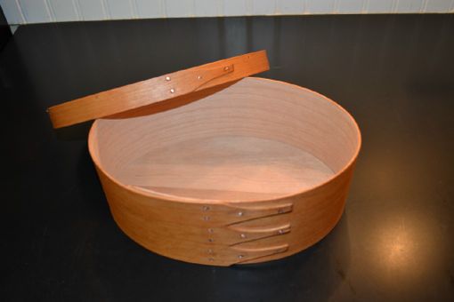 Custom Made Cherry Shaker Style Oval Box