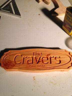 Custom Made Custom Carved Wood Signs