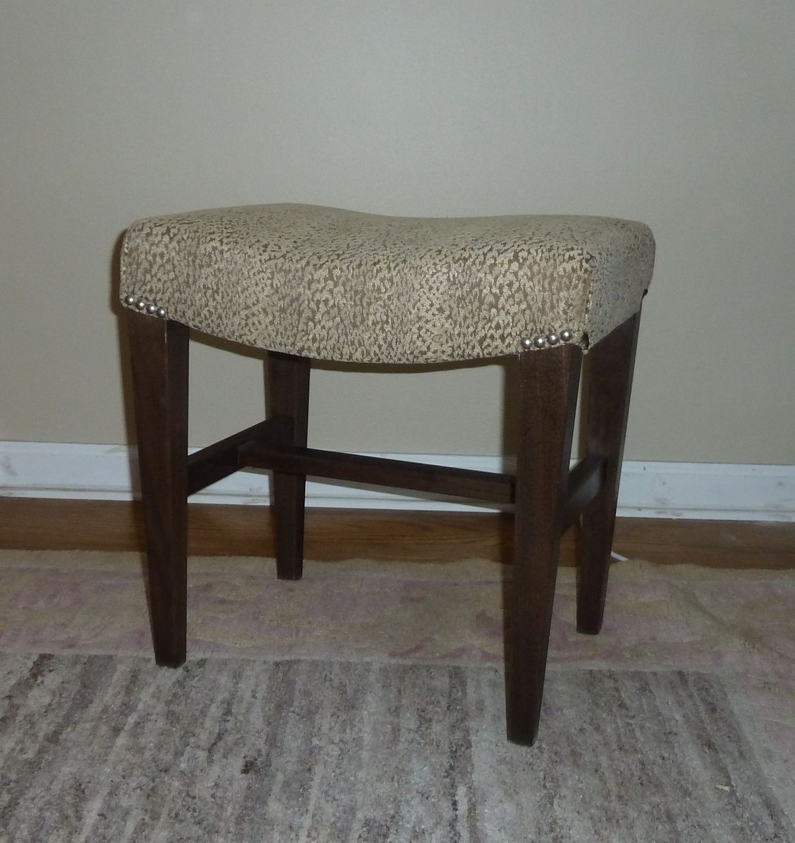 Cherry vanity online stool