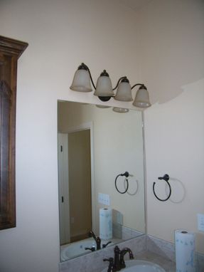Custom Made "Faux" Bathroom - Before And After