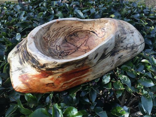 Custom Made Powercarved Live-Edge Accent Bowls