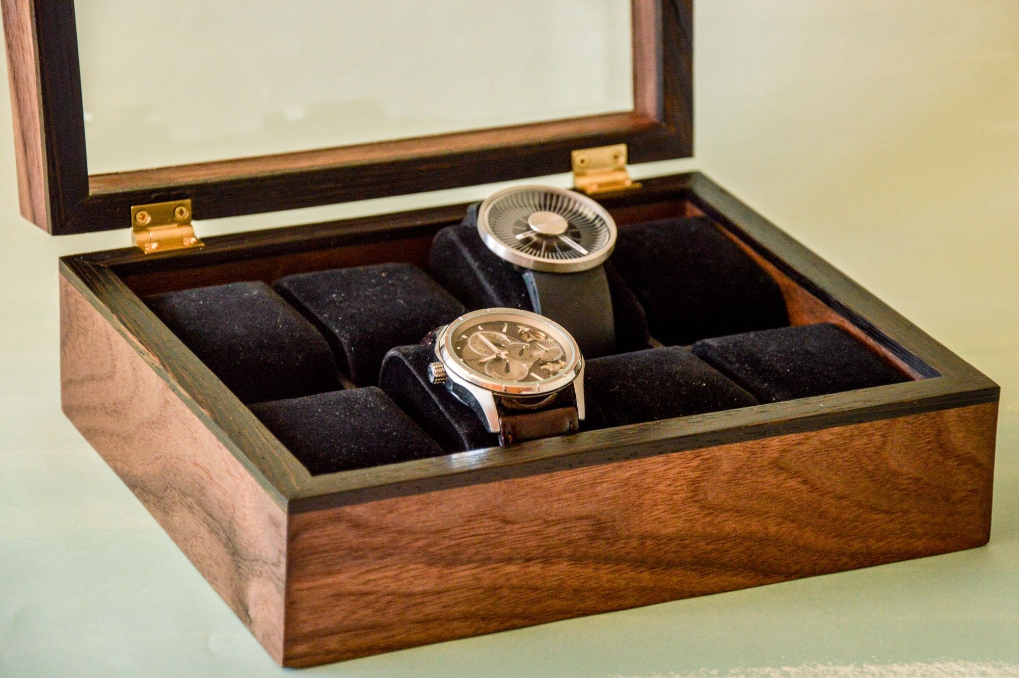 Handmade Walnut Watch Box by ThisIsUrbanMade | CustomMade.com