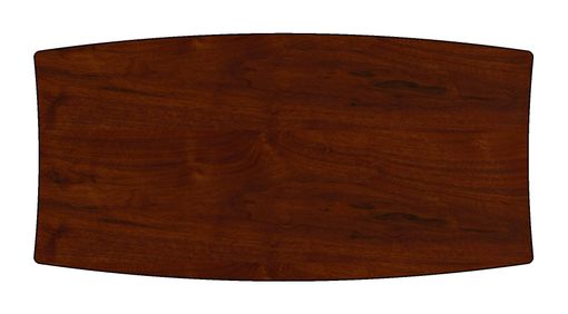Custom Made Dragonfly Dining/Conference Table ~ Industrial Modern Walnut Bow Top