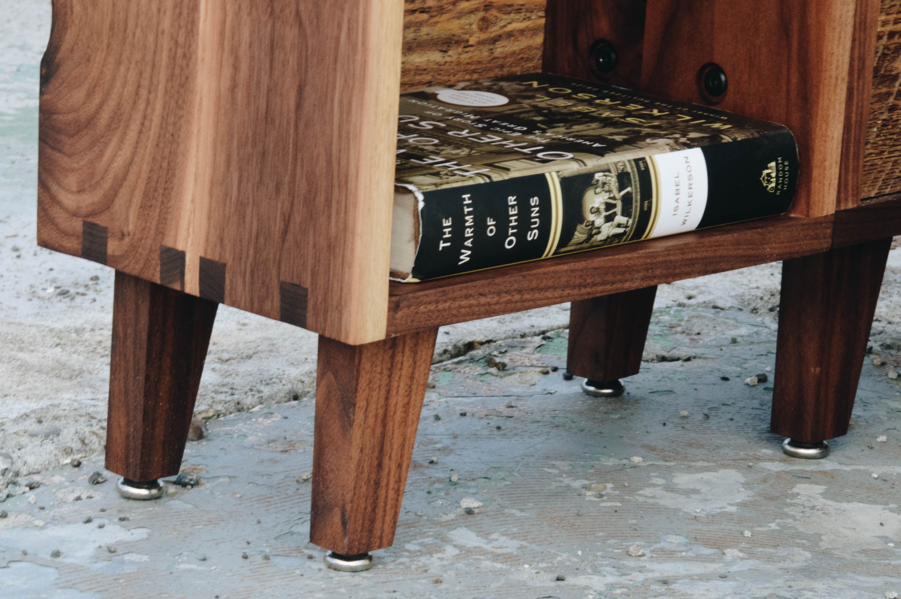 Hand Crafted Storage Headboard Pull Out Shelf 100 Non Toxic by