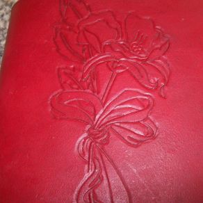 Buy Hand Crafted Custom Leather Photo Album/Scrapbook, made to order from  Kerry's Custom Leather