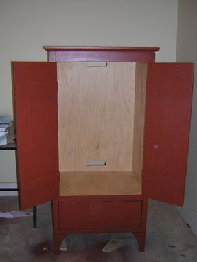 Custom Made Media Cabinet
