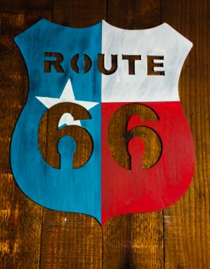 Custom Made Route 66 Sign