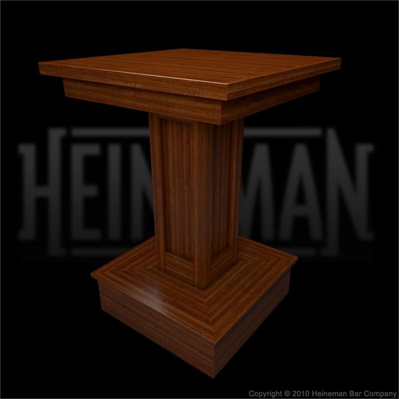 Handmade Solid Wood Pub Table By Heineman Bar Company Custommade Com