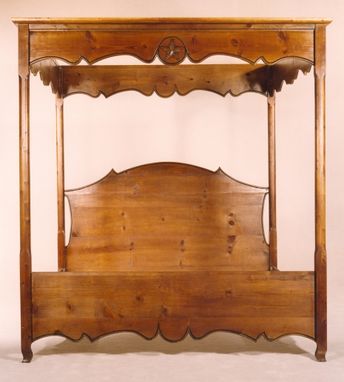 Custom Made #1201 French Country Canopy Bed