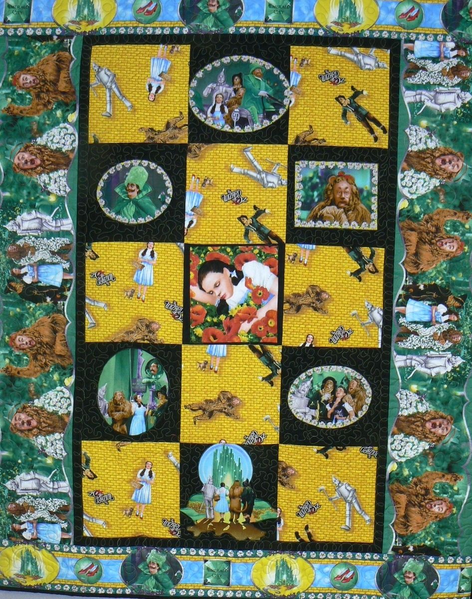 hand-made-custom-wizard-of-oz-custom-quilt-by-arlene-s-quilts-and-embroidered-pictures