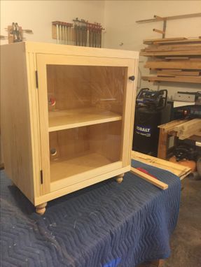 Custom Made Small Media Cabinet