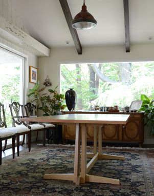 Custom Made Expandable Dining Table