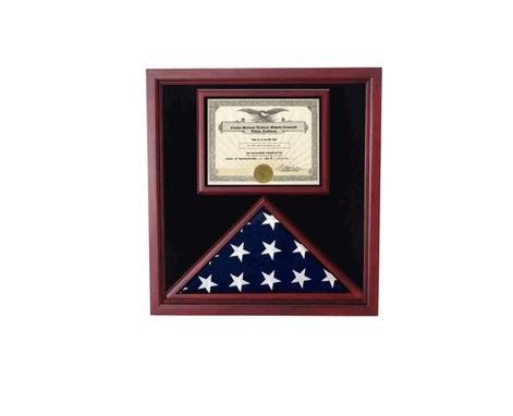 Custom Made Retirement Flag Case