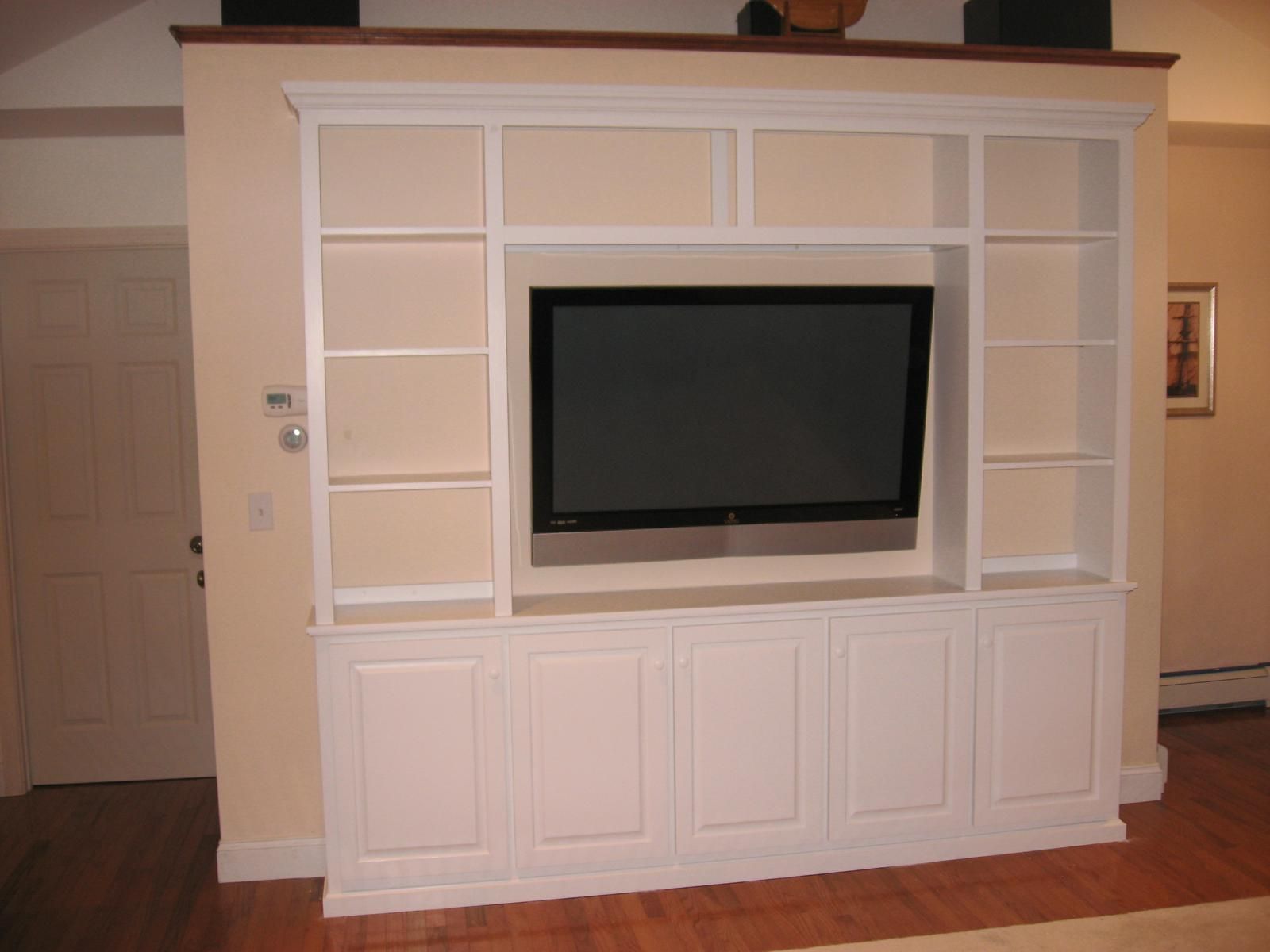 Building an deals entertainment wall