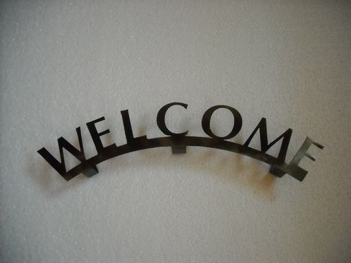 Custom Made Welcome Wall Art Magnetic Sculpture