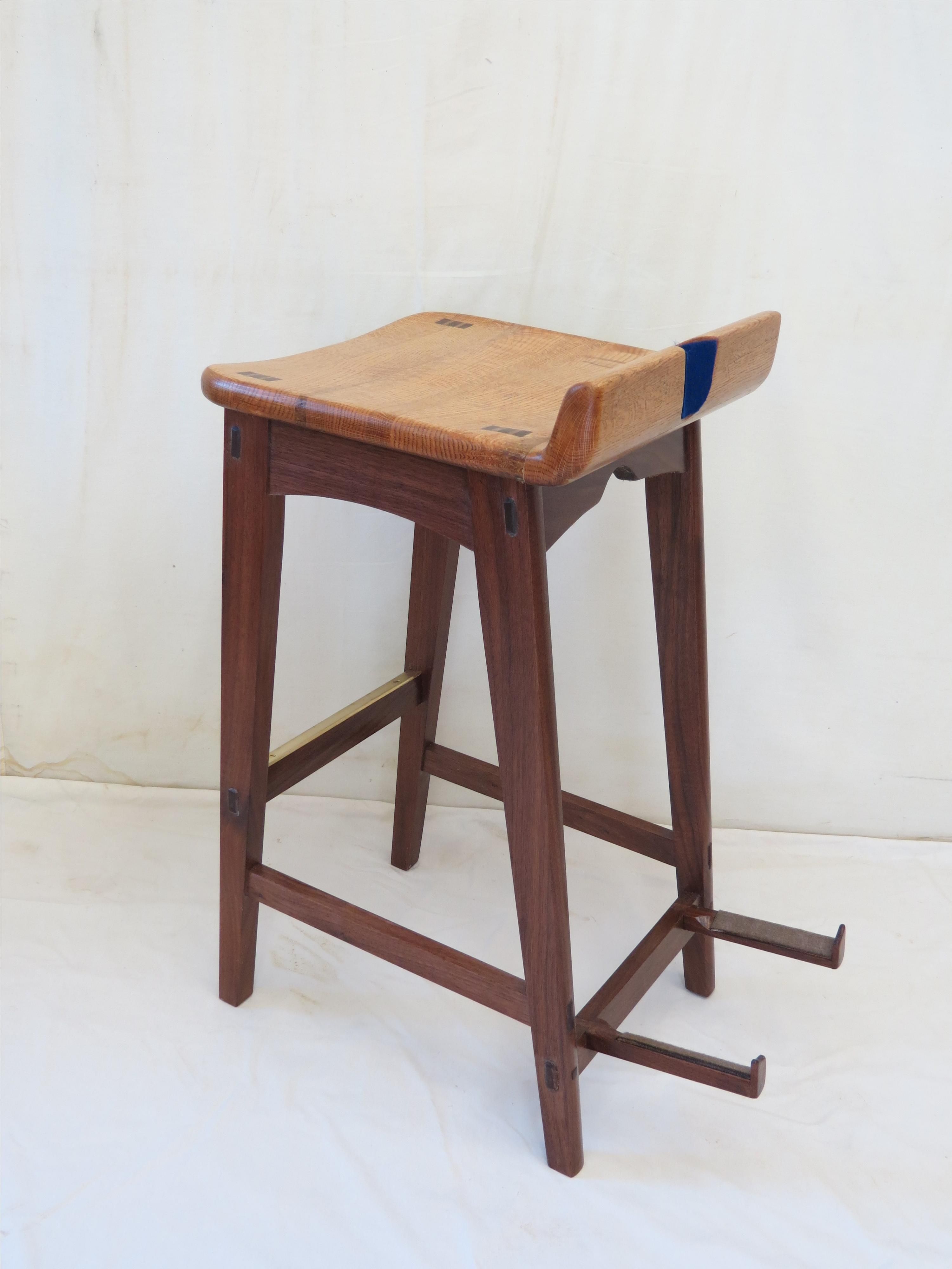 Handmade Guitar Stool by Riichard Gentry & Co.