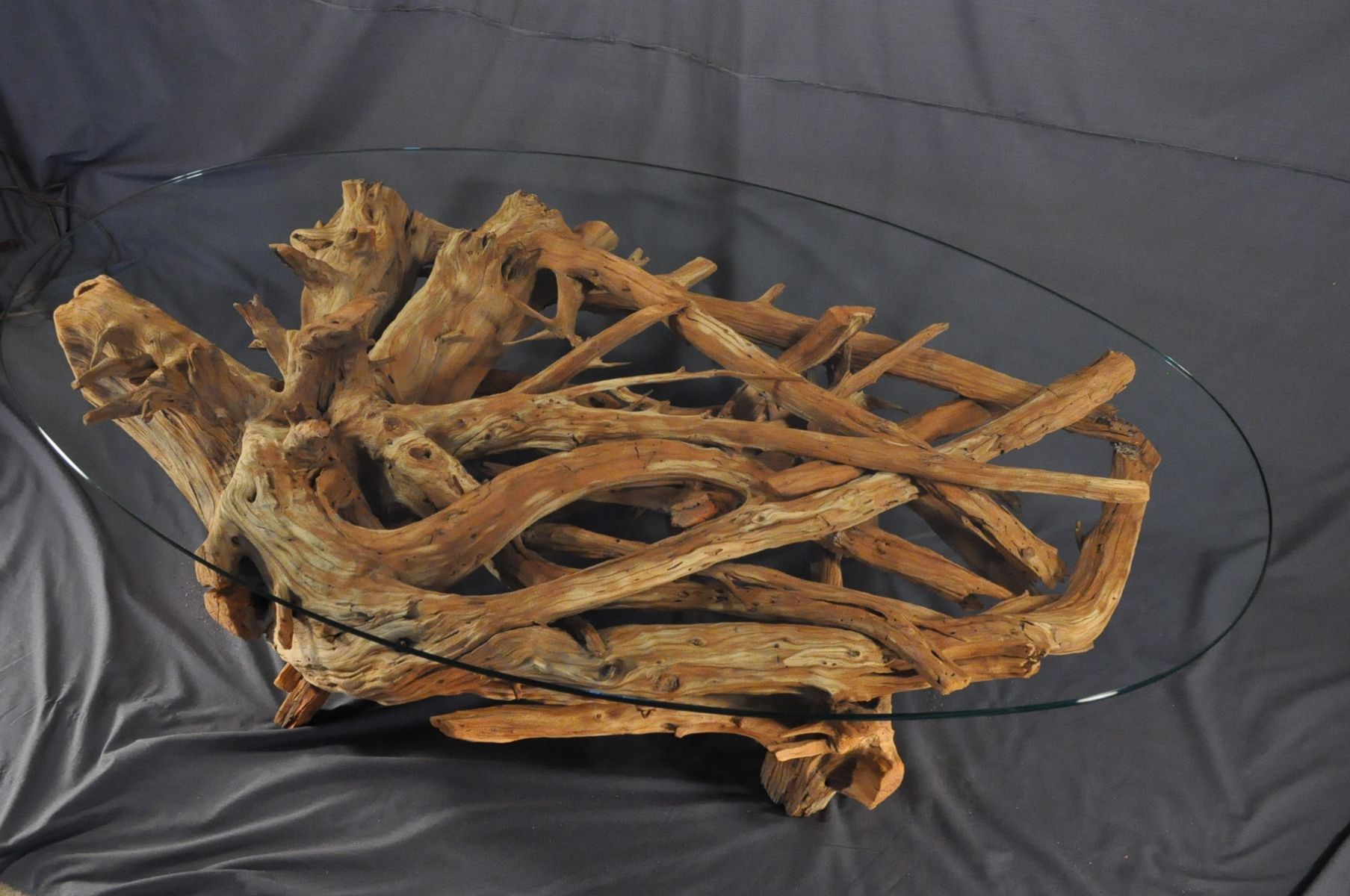 Custom Driftwood Coffee Table By