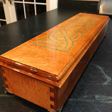 Custom Made Harry Potter Style Wand And Wood Box