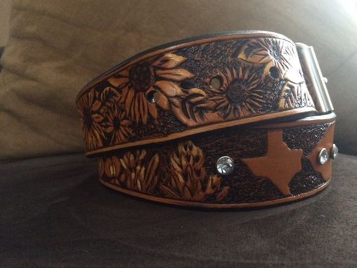Custom Made Customized Western Style Leather Belt