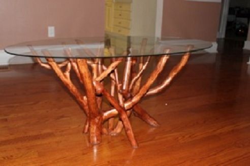 Custom Made Nature Inspired Coffee Table