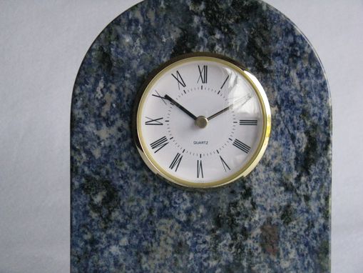 Custom Made Granite Book Case Clock
