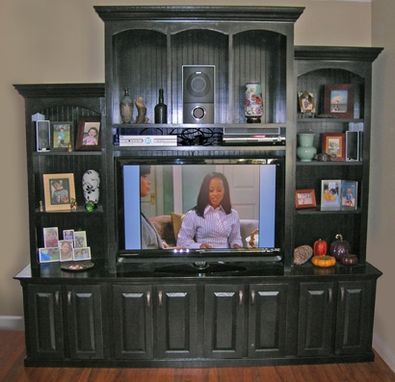 Custom Made Contemporary Entertainment Center