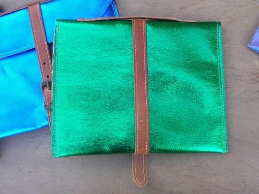Custom Made Ipad Case Metallic Leather