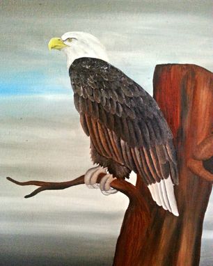 Custom Made Majestic Eagle Oil Painting