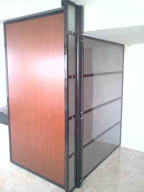 Custom Made Metal Door, Divider, Sliding Panels